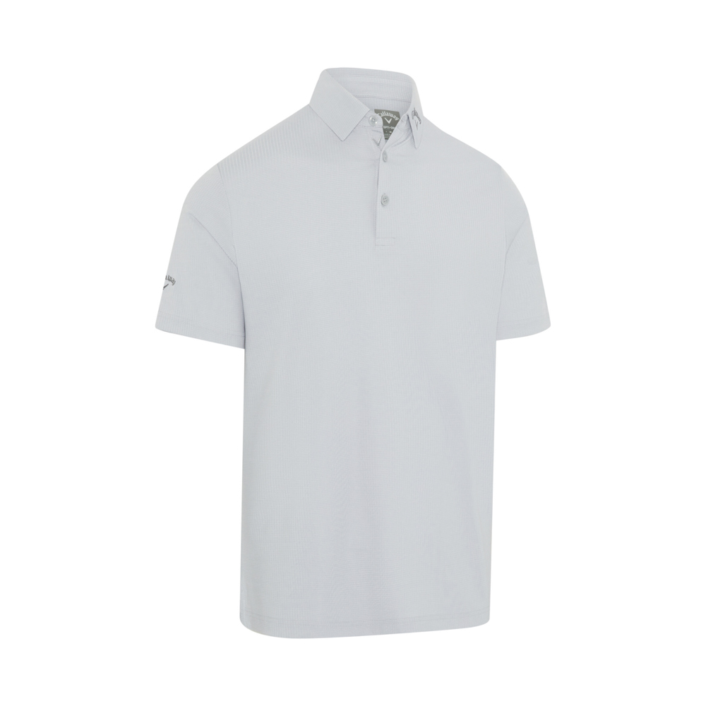 Callaway Emea Ss Ventilated Jacquard Polo Polo shirts Mens